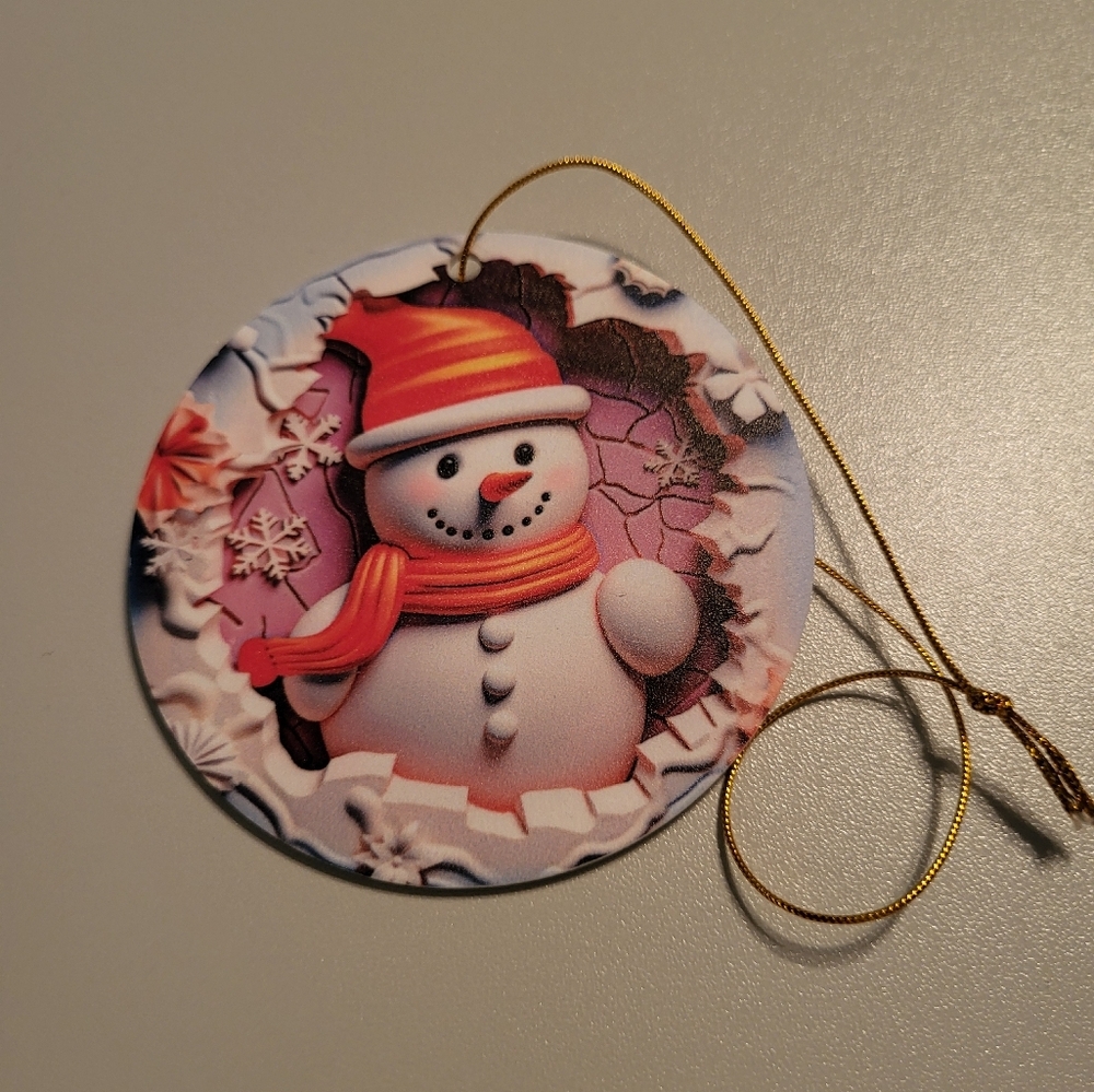 4-PIECE BUNDLE CHRISTMAS ORNAMENTS - Picture 5 of 5